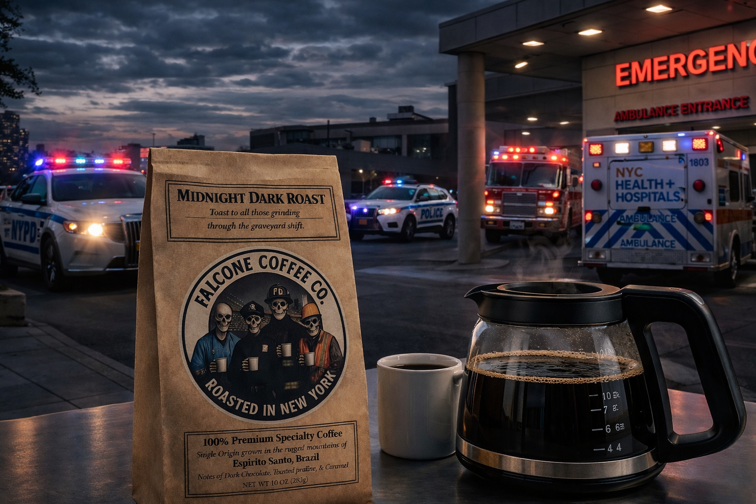 Midnight Dark Roast Whole Bean Coffee