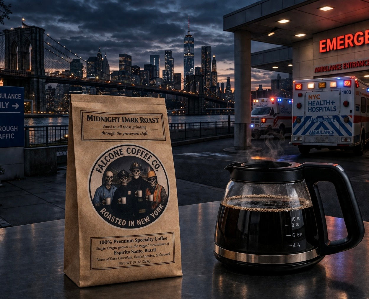 Midnight Dark Roast Ground Coffee