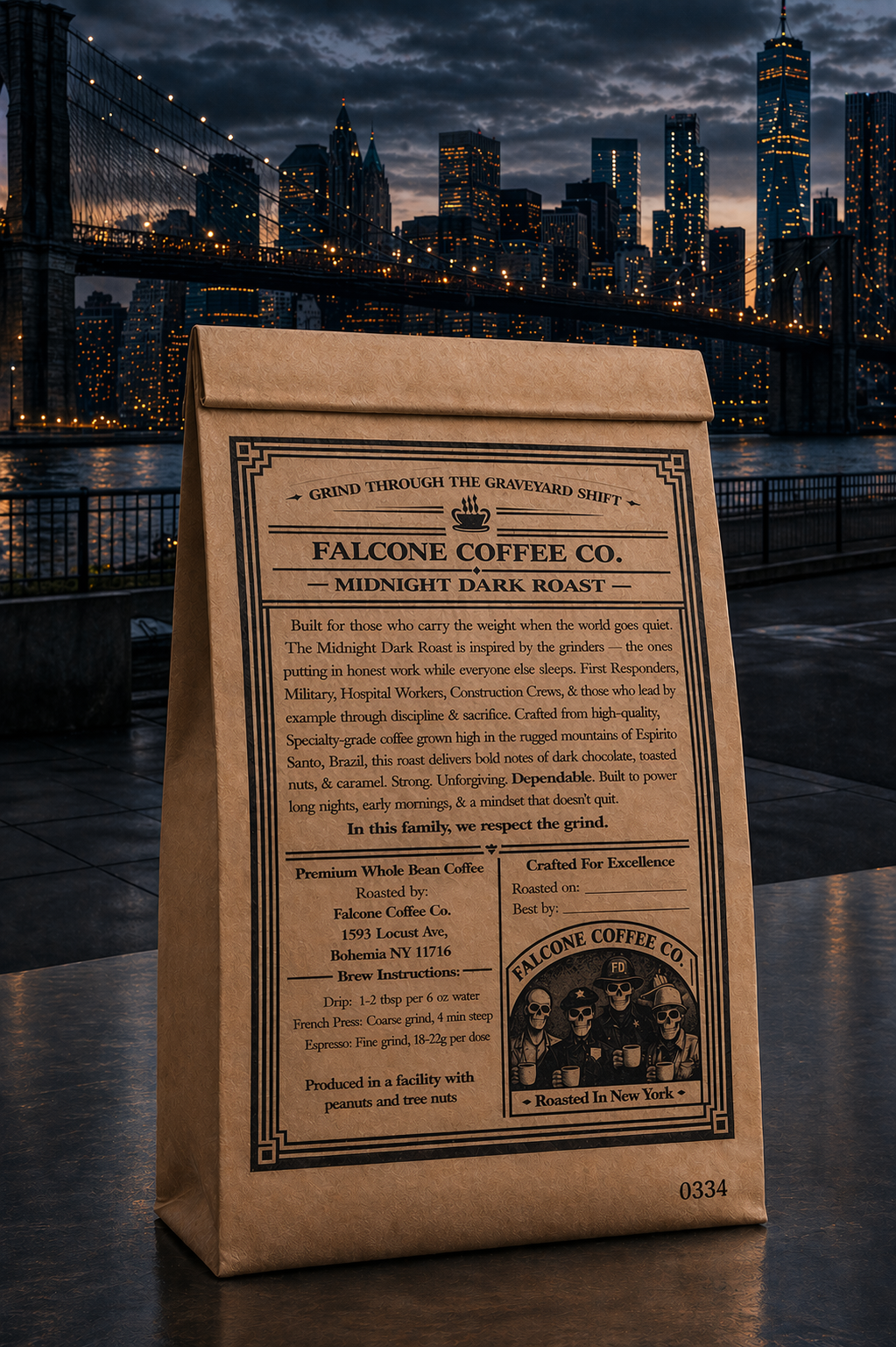 Midnight Dark Roast Ground Coffee